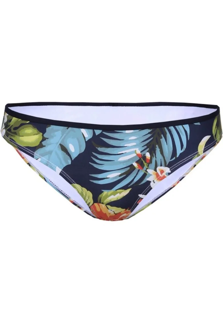 Slip de baie  Orilla Bottom, Negru/Floral