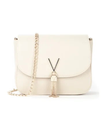 Geanta crossbody de piele ecologica Divina, Bej deschis