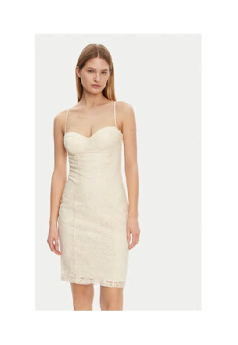 Rochie bodycon cu siret pe spate