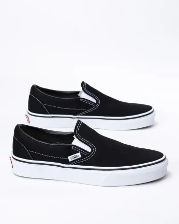 Pantofi slip-on UA Classic, Alb/Negru