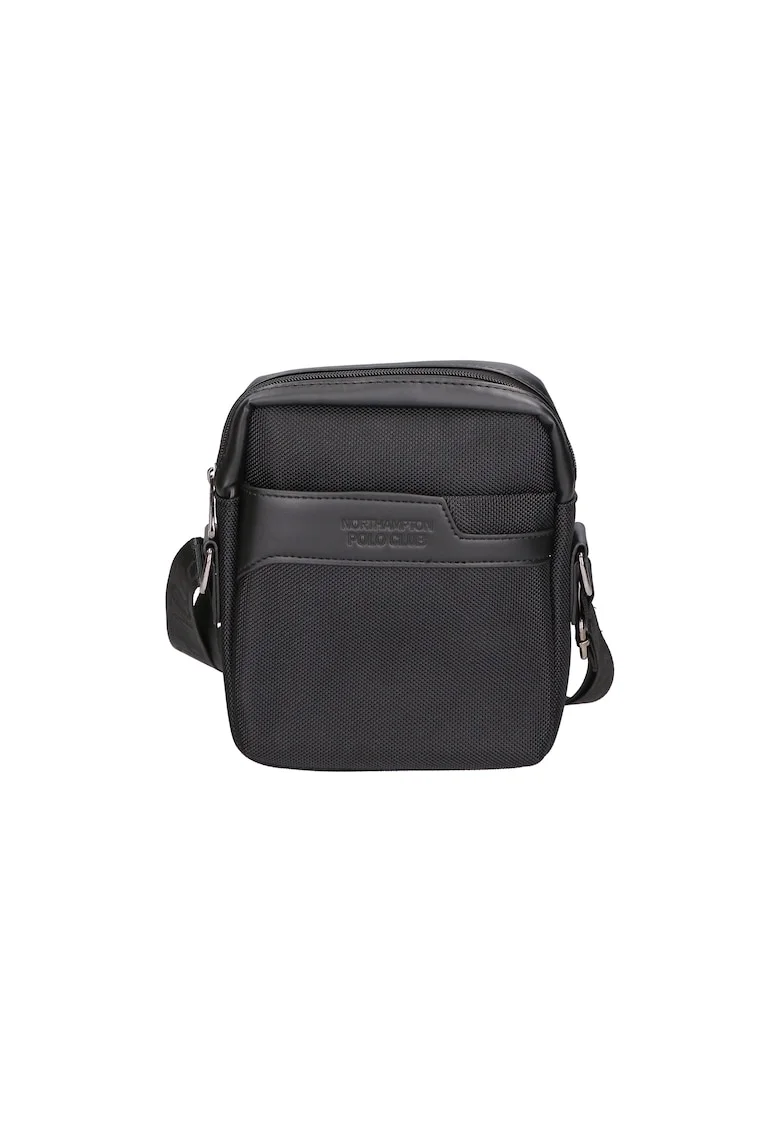 Geanta crossbody de piele ecologica 24511, Negru