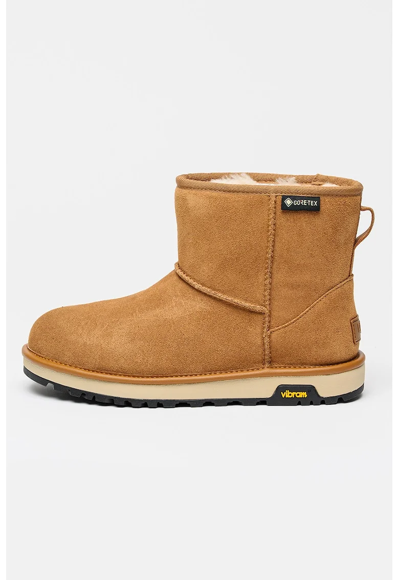 Ghete slip-on de piele intoarsa Mini GTX, Maro scortisoara