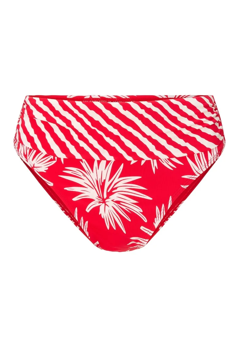 Slip cu model floral, Multicolor