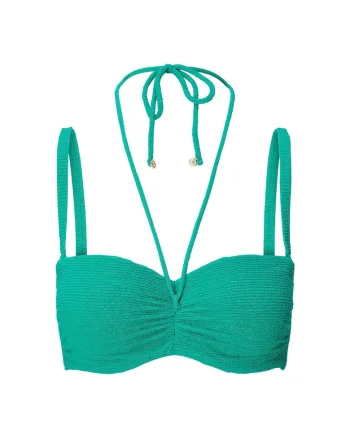 Sutien de baie cu bretele detasabile, Verde