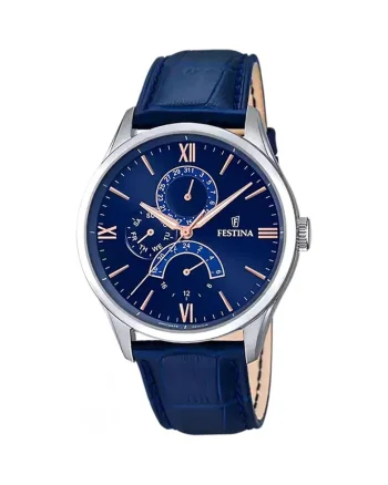 Ceas quartz cu o curea de piele