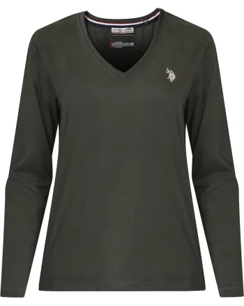 Bluza cu decolteu in V