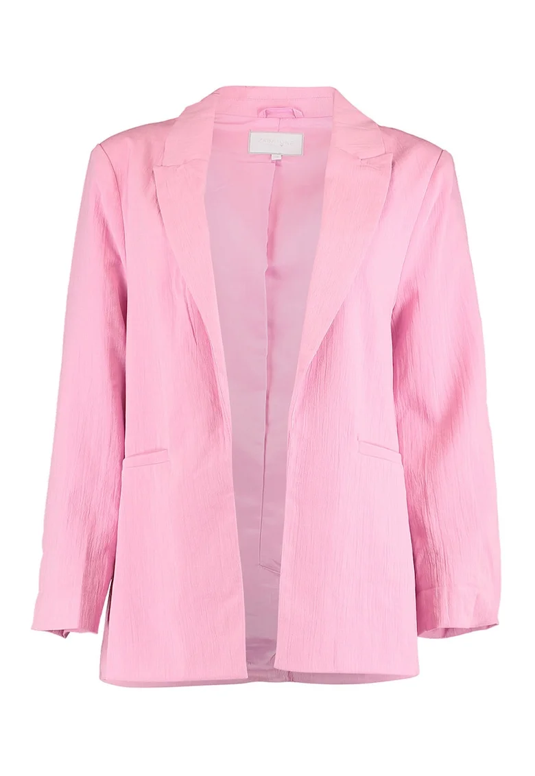 Sacou cu slit pe spate, Roz pastel