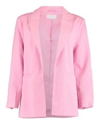 Sacou cu slit pe spate, Roz pastel