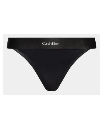Slip de baie bikini  negru, elastic