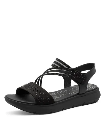 Sandale dama 8 28771 46, Negru