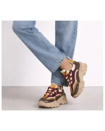 Tenisi dama,  HY2959 bordo, piele intoarsa, Rosu