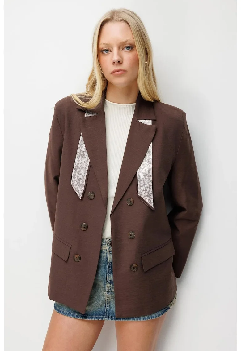 Sacou dama,  Maro, Textil