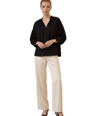 Camasa dama,  Textil, Negru
