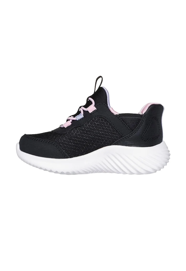 Pantofi sport Bounder Slip-ins™, Alb, Negru, Roz pal,