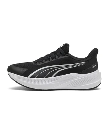 Pantofi sport Dasher Lite slip-on de plasa, Alb/Negru
