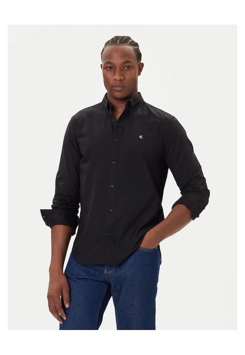 Camasa barbati  negru, bumbac,