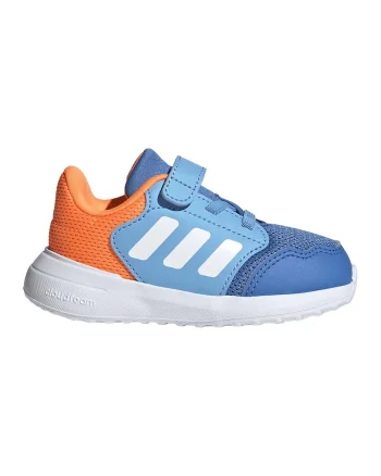Pantofi sport Tensaur Run 3.0 cu velcro, Albastru pastel/Portocaliu/Albastru royal