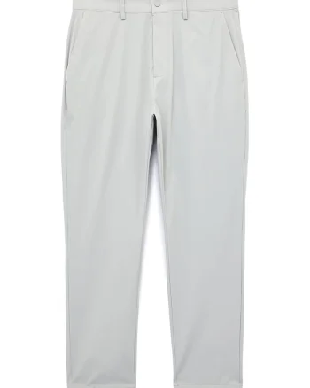 Pantaloni slim-fit elastici, Gri deschis