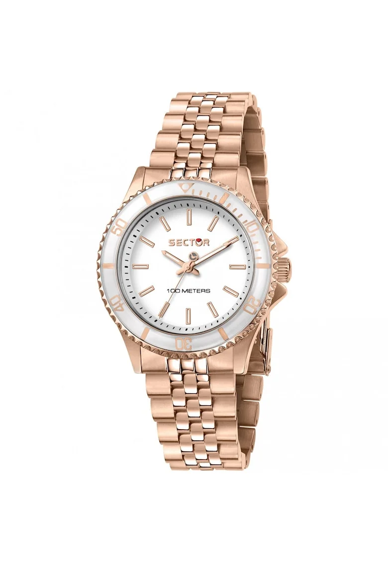 Ceas dama  R3253161531 Quartz Rose gold, Argintiu