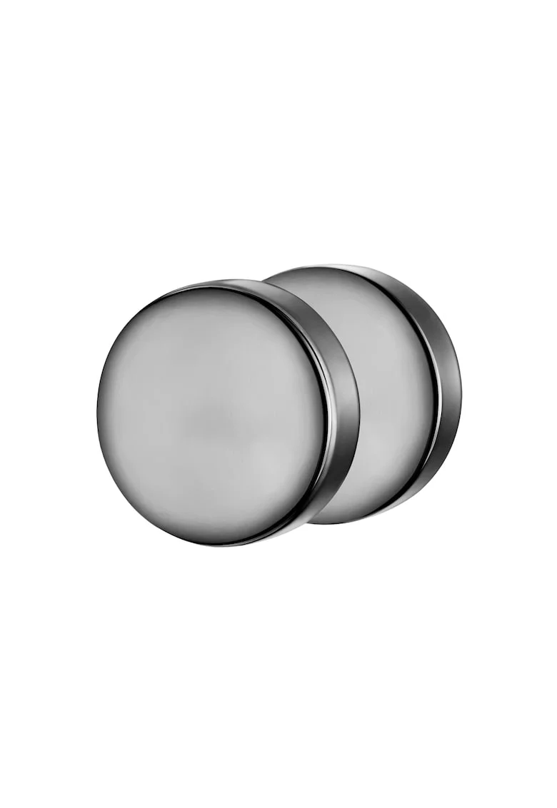 Cercel cu tija din otel inoxidabil placat cu titan, Gri