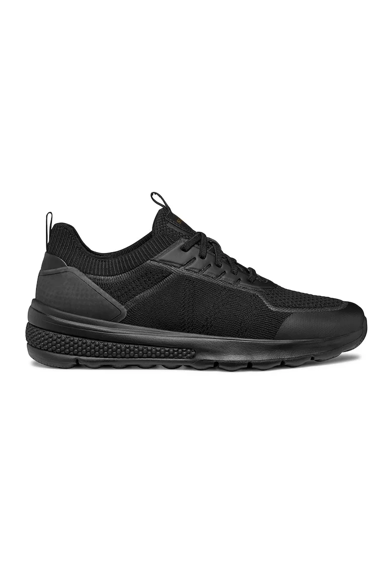 Pantofi sport slip-on din material textil, Negru