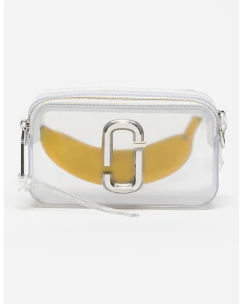 Geanta crossbody The Jelly Snapshot, Albastru glaciar