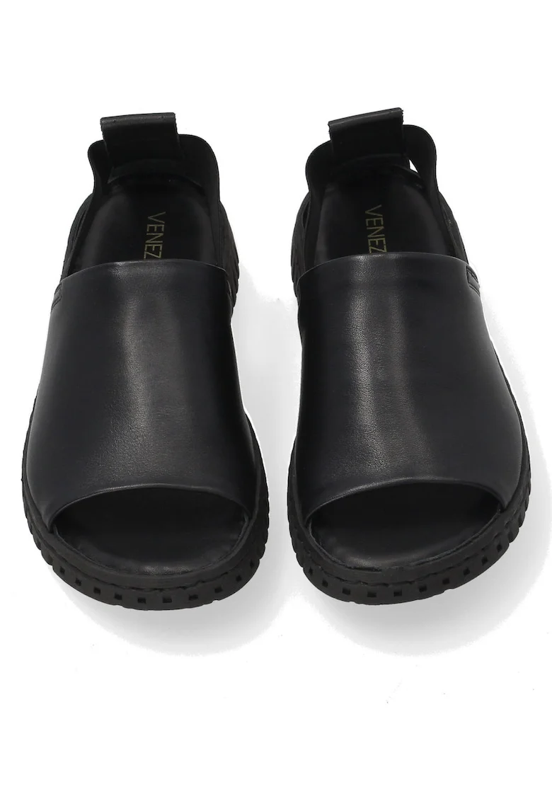 Sandale slip-on din piele naturala