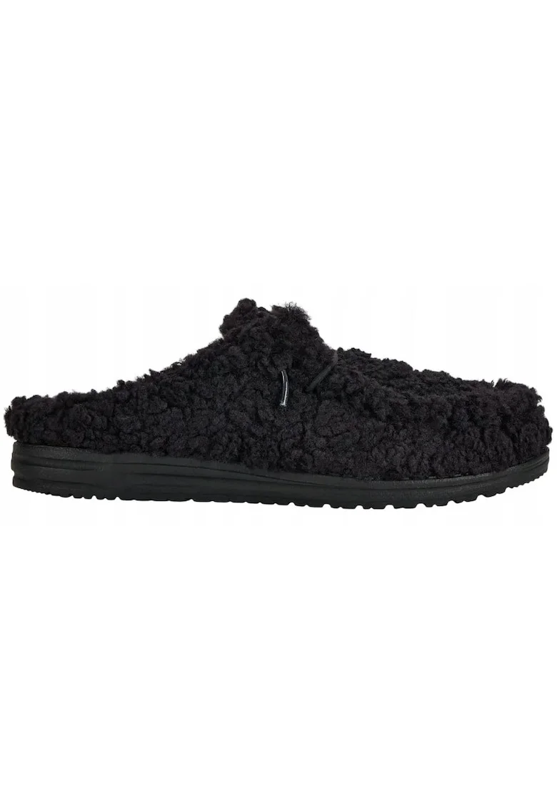 Mocasini Barbati Spuma EVA, Wally Slipper, Negru, Negru