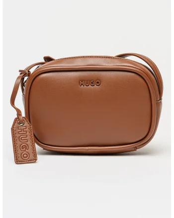 Geanta crossbody de piele ecologica Jodi, Maro
