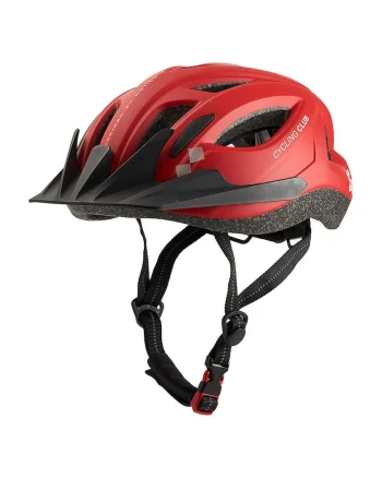 Casca ciclism copii  rosu S/M 52x56cm aerodinamica ventilata reglabila