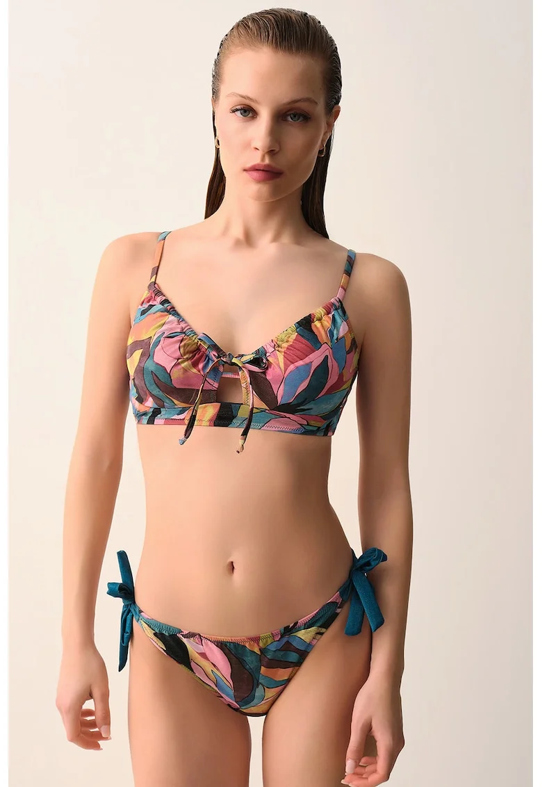 Slip cu snururi laterale, Multicolor
