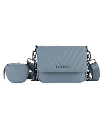 Geanta crossbody dama, model SIRA, Albastru inchis