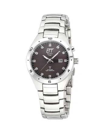 Ceas de dama  ELS-11442-21M, Quartz, 32mm, 5ATM, Argintiu