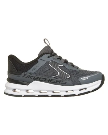 Pantofi Sport  Glide Step Slip-Ins JR 404203L-CCBK, Baieti, Gri