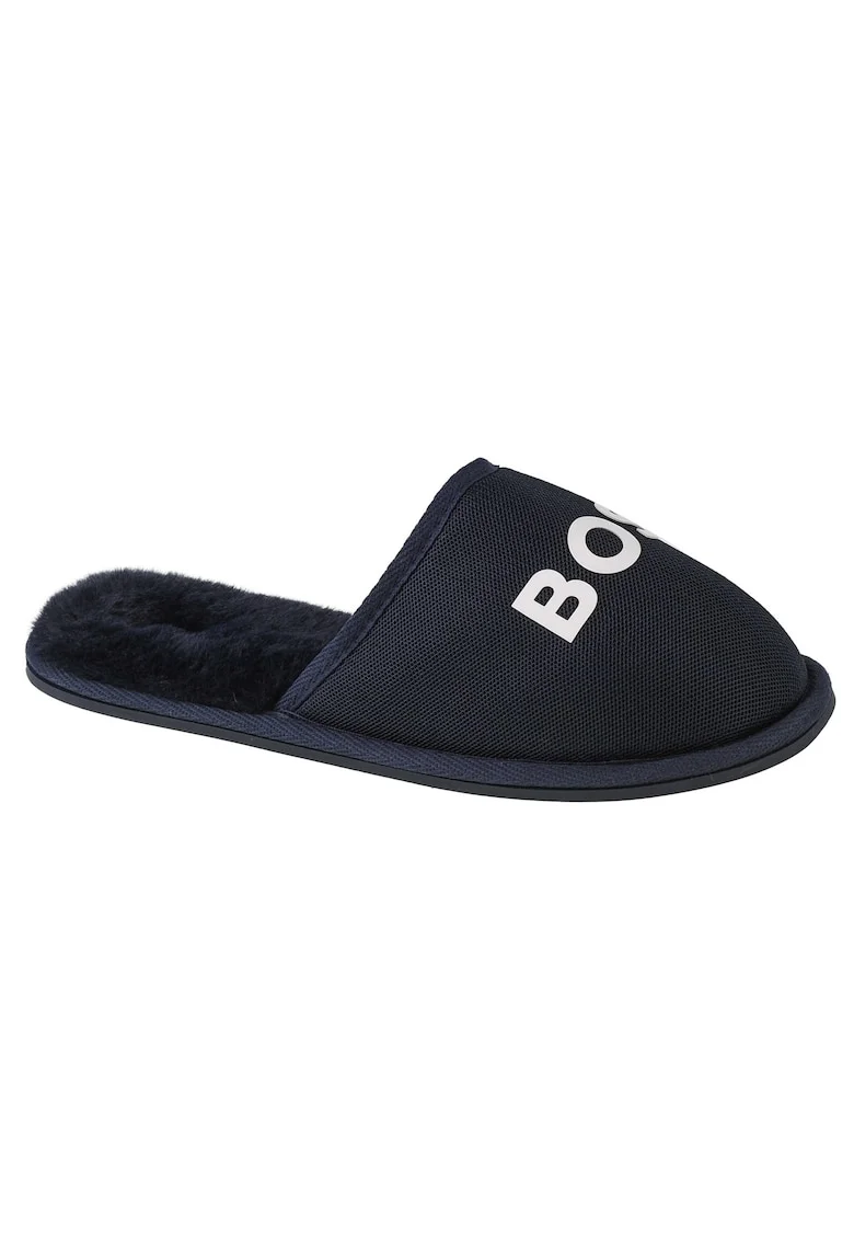 Papuci de casa,  Logo Slippers 29312, Bleumarin