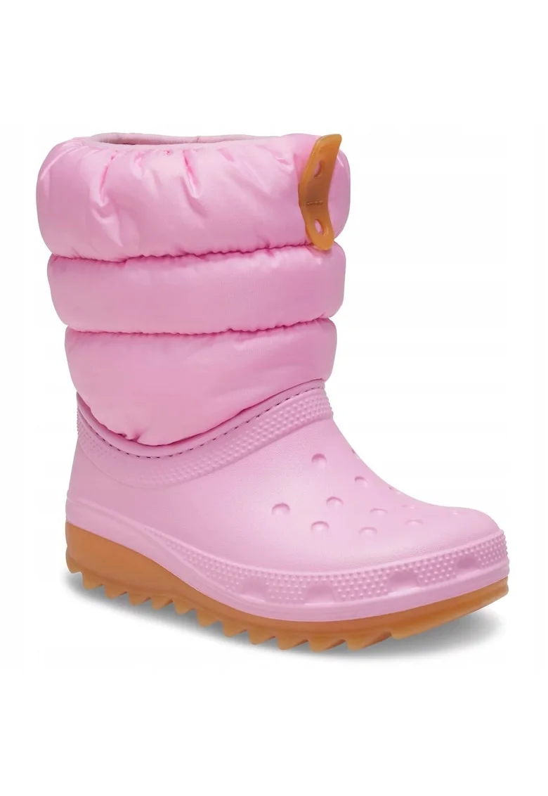 Cizme De Zapada Slip-on Copii,  Classic Neo Puff Boot, Roz, Roz deschis