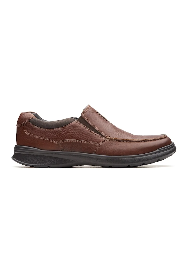 Pantofi slip on de piele Cotrell Free, Maro inchis