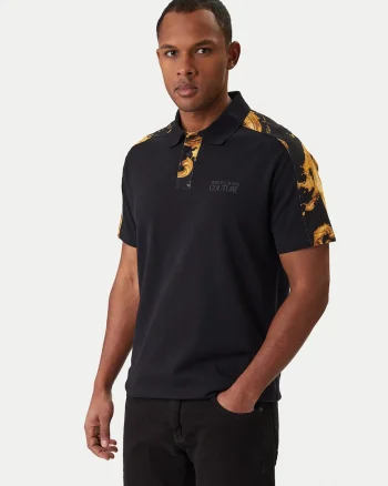 Tricou barbati,  bumbac, negru,