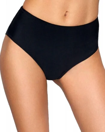 Slip inot pentru femei  Brazilian, Poliamida/Elastan, Negru