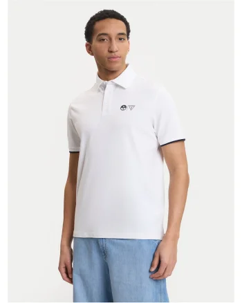 Tricou barbati,  alb, bumbac, 95% bumbac, 5% elastan,
