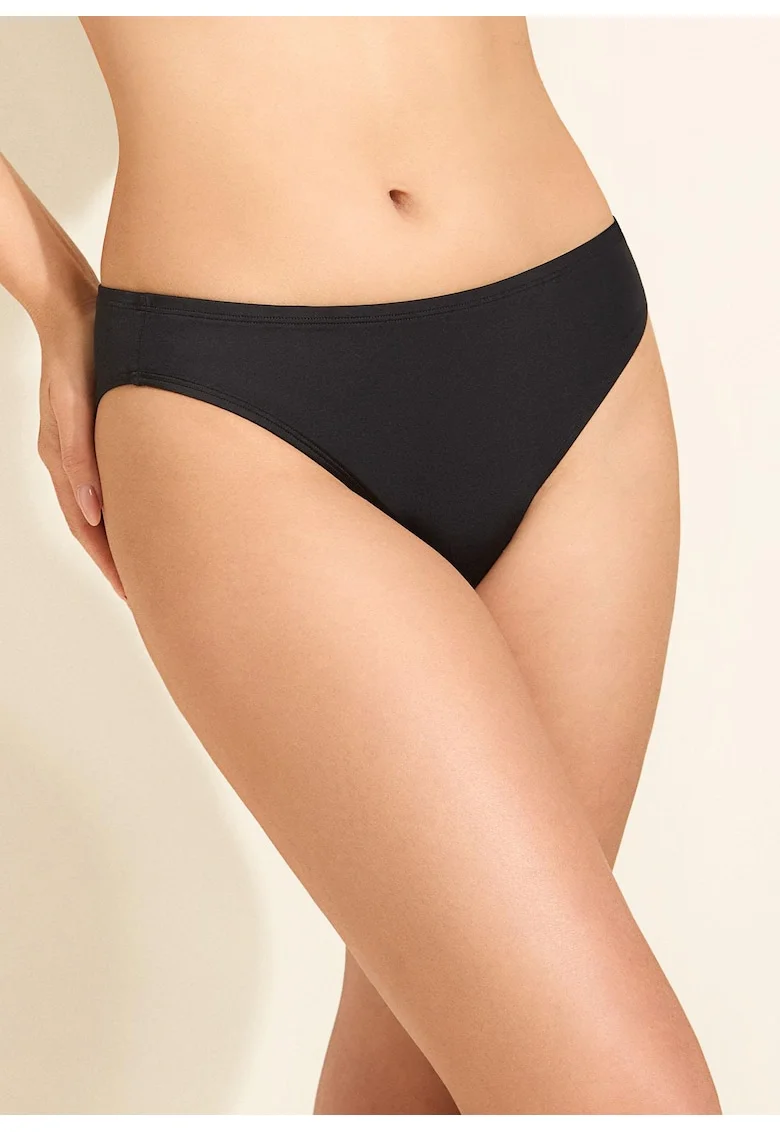 Slip de baie clasic  Isla, Negru