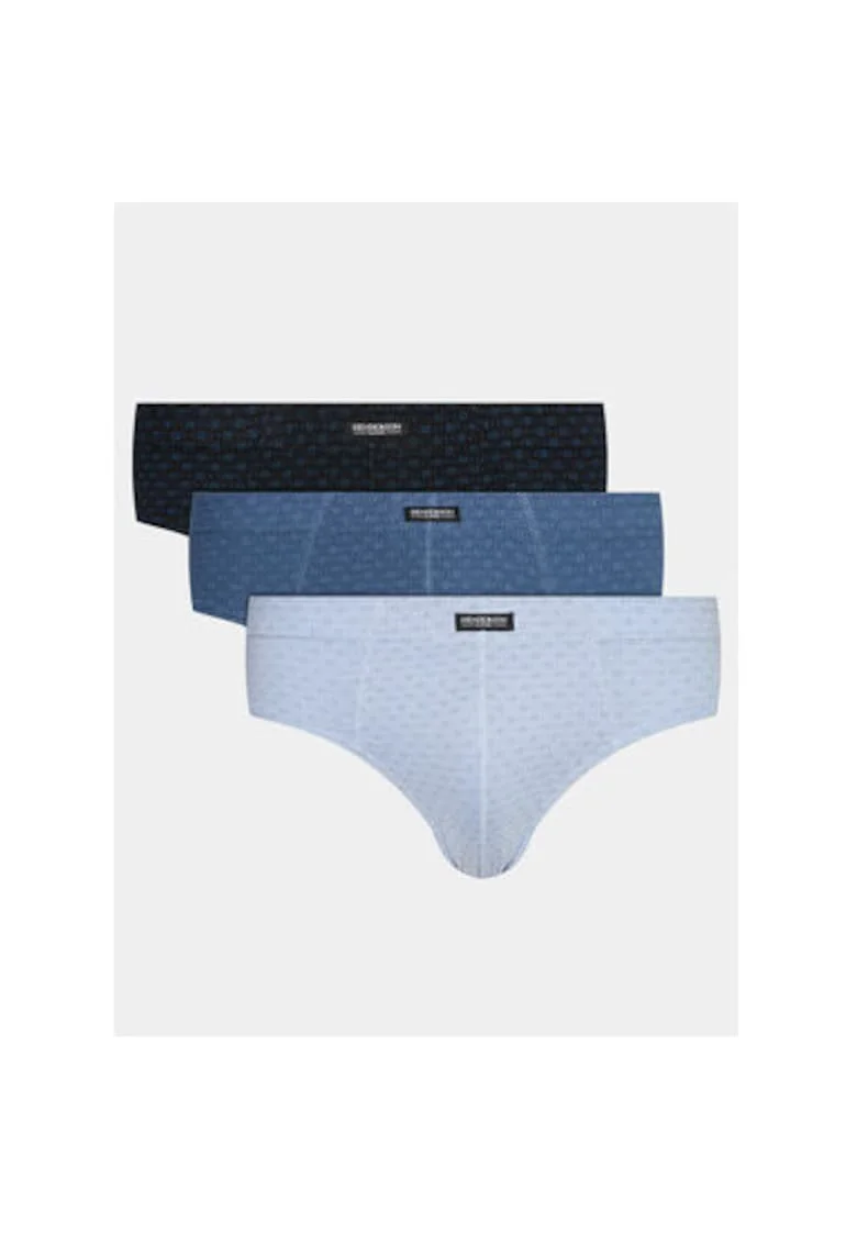 Set 3 perechi slip de baie,  14724, Bumbac, L INTL, Multicolor