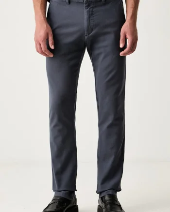 BOSS Orange pantaloni chinos pentru bărbați din bumbac cu elastan Chino-Slim-2