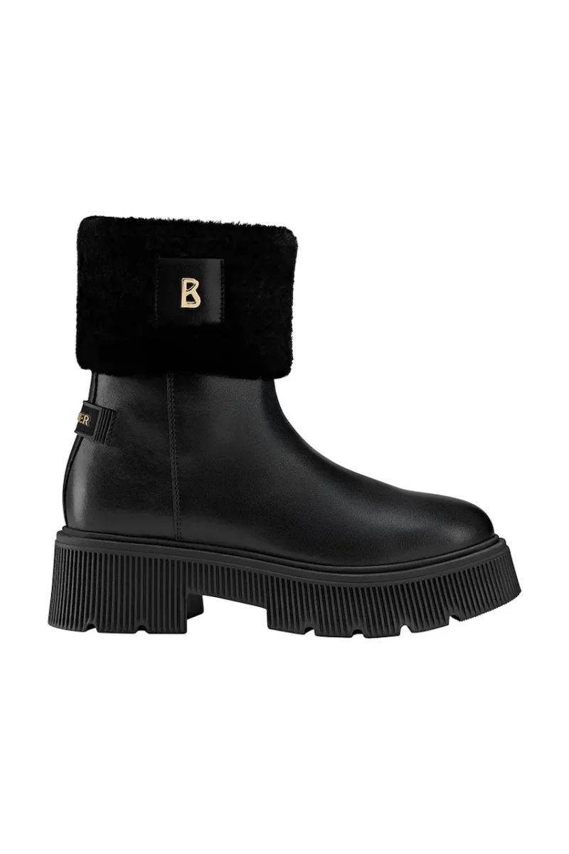 BOGNER botine cu toc pentru femei din piele TURIN