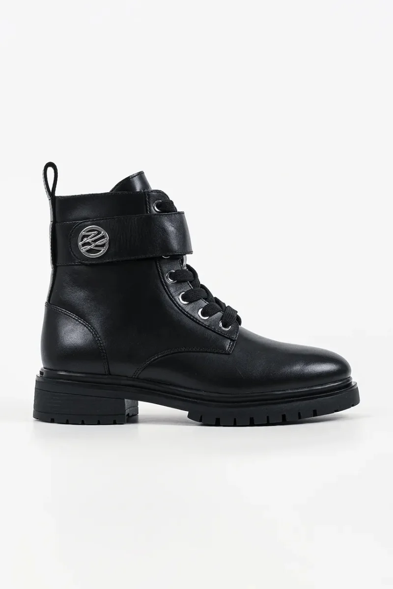 Karl Lagerfeld botine pentru femei din piele Binky