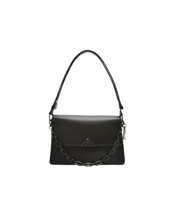 Geanta ALDO neagra, LUXEBAG 008, din piele ecologica