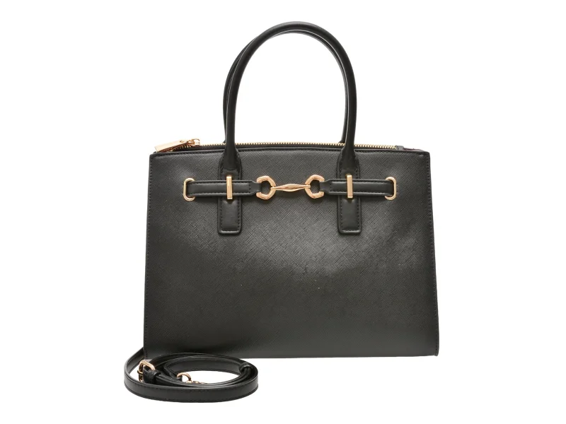 Geanta ALDO neagra, EVIELYNE 001, din piele ecologica