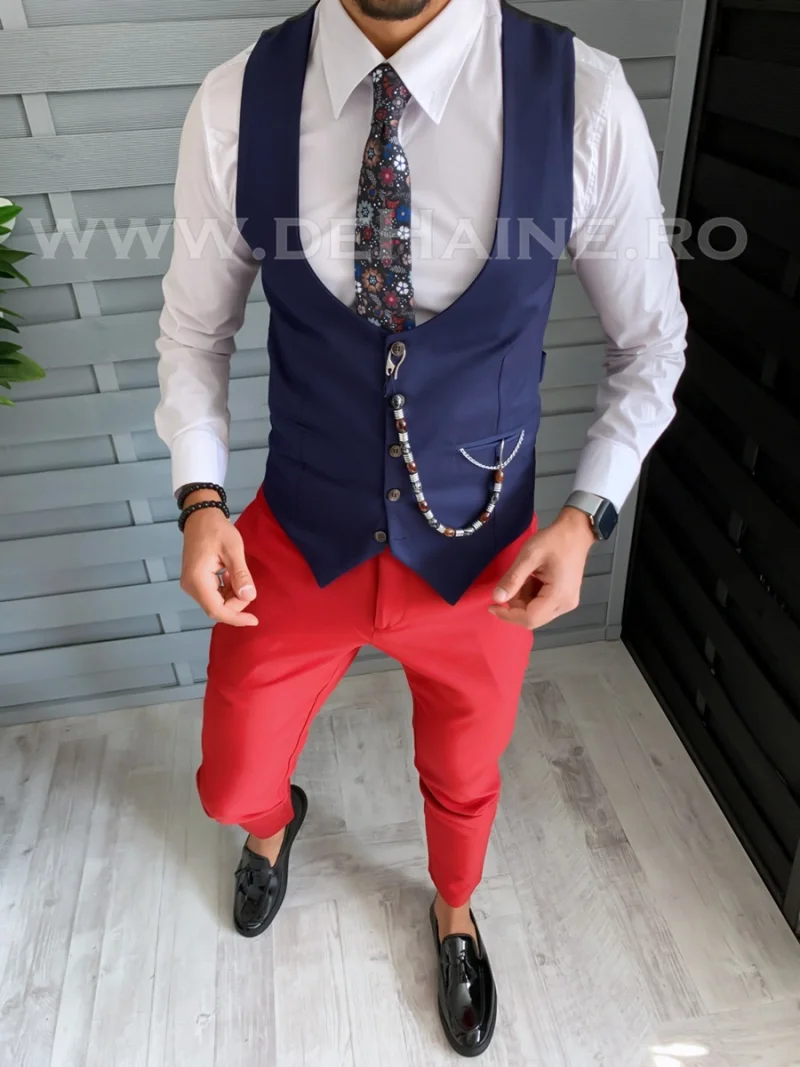 Compleu barbati  Vesta + Pantaloni B1797
