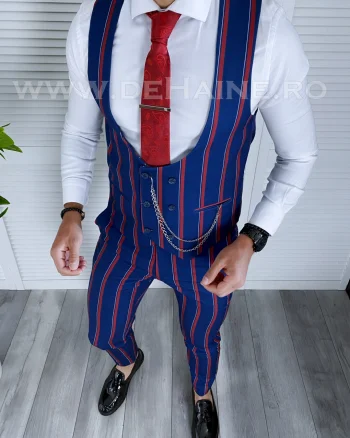 Compleu barbati  Vesta + Pantaloni A8776 V3-3