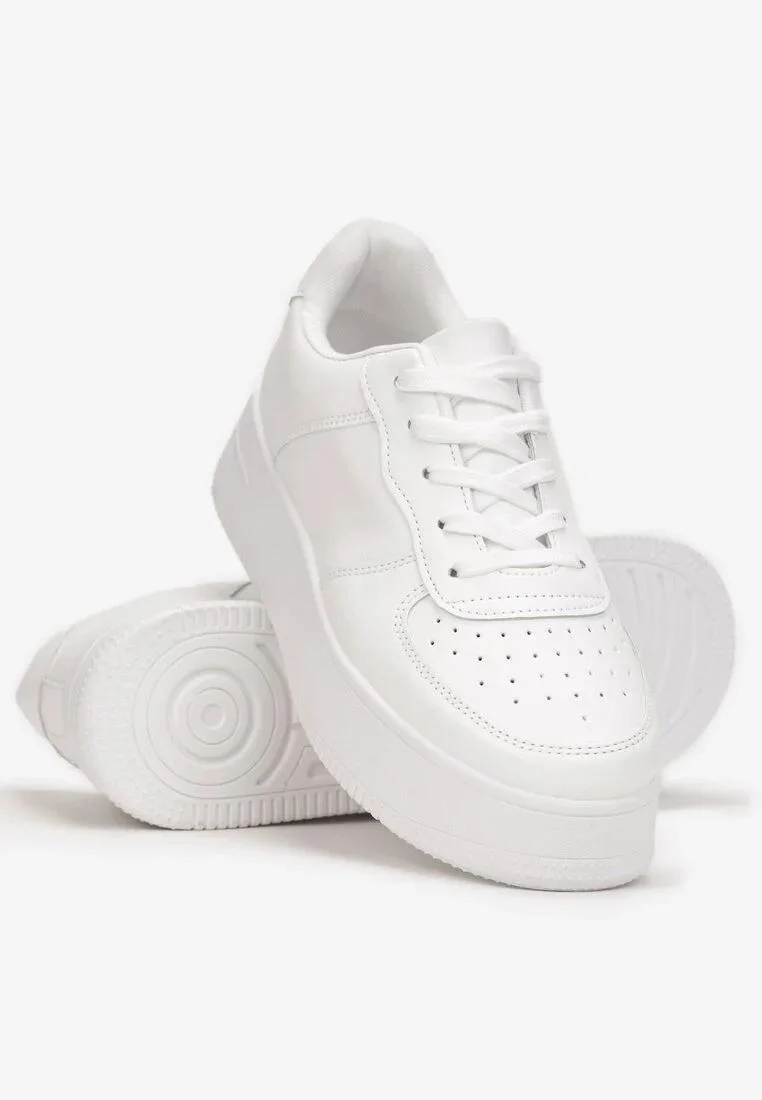 Adidasi barbati casual albi 12169  N10-2